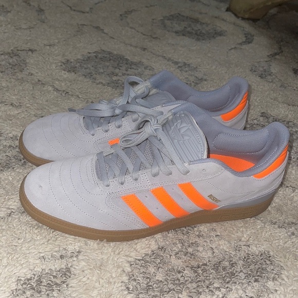 🔥Adidas Busenitz Skateboard Pro Halo Silver Gum Sneakers limited EDiTON sz14 - Picture 8 of 17